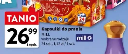Kapsułki do prania Mill