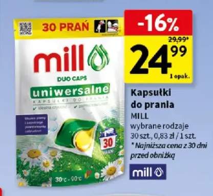 Kapsułki do prania Mill Duo Caps