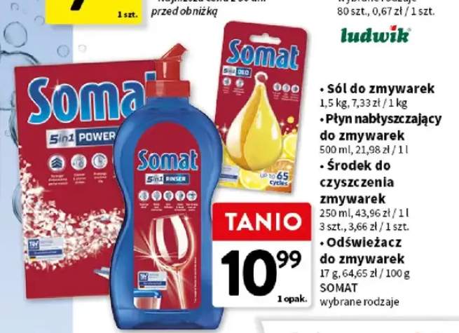 Sól do zmywarek Somat +3 warianty