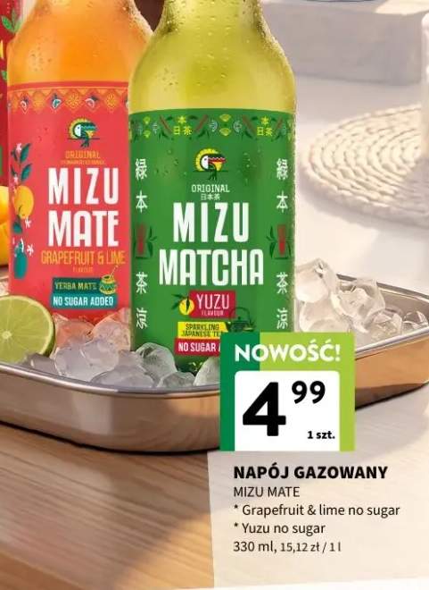 Napój gazowany Mizu Mate Yuzu no sugar +1 wariant