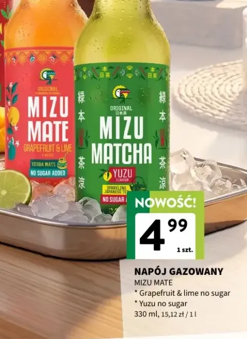 Napój gazowany Mizu Mate Yuzu no sugar +1 wariant