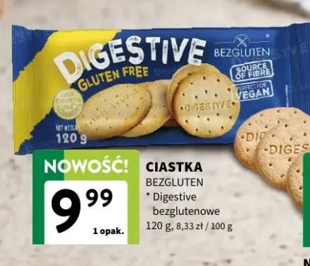 Ciastka Digestive bezglutenowe Bezgluten