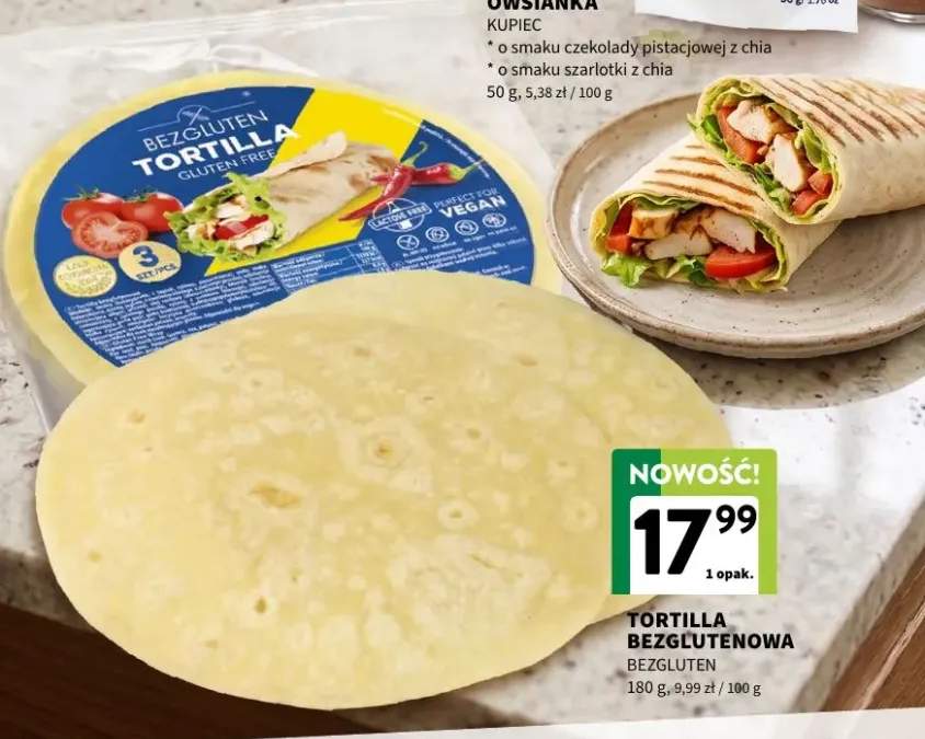 Tortilla bezglutenowa Bezgluten