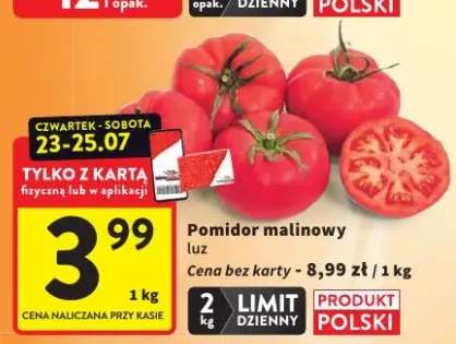Pomidor malinowy luz