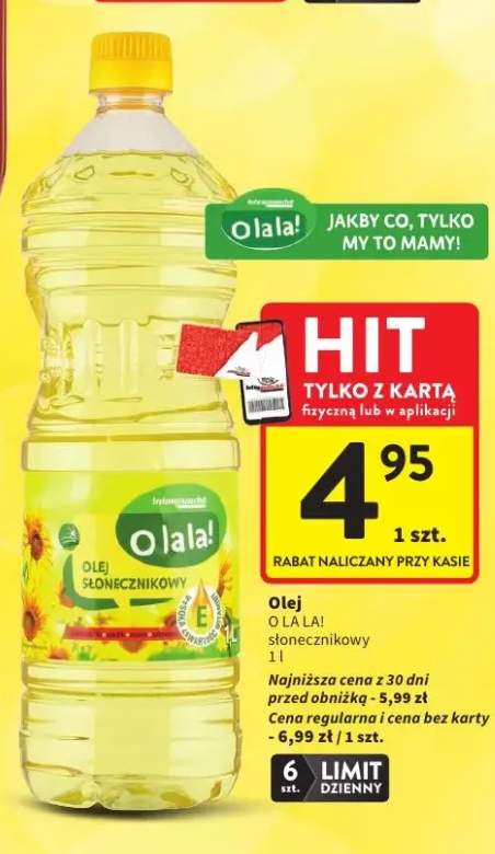 Olej słonecznikowy O la la!