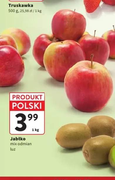 Jabłko mix odmian polskie luz