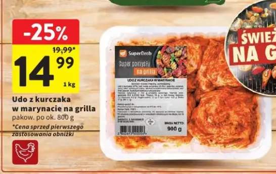 Udo z kurczaka w marynacie na grilla SuperDrob