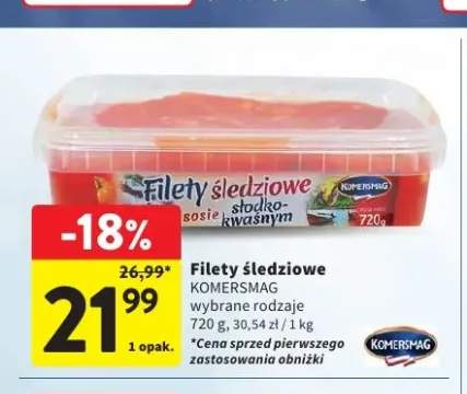 Filety śledziowe Komersmag