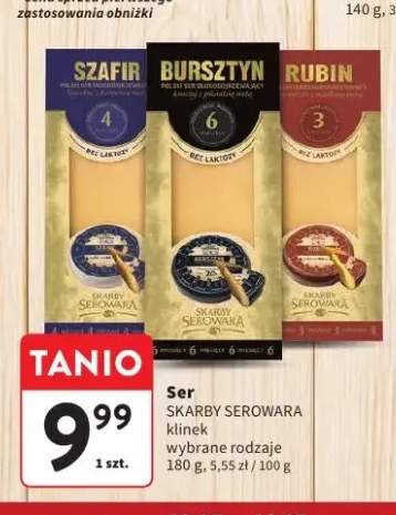 Ser Bursztyn Skarby Serowara klinek