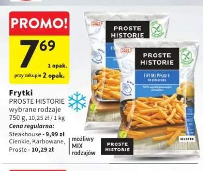 Frytki Steakhouse Proste Historie +3 warianty