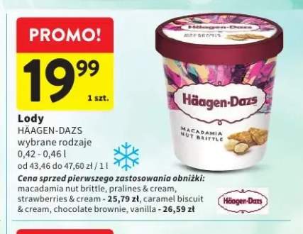 Lody macadamia nut brittle Häagen-Dazs +5 wariantów