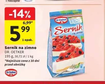 Sernik na zimno Dr. Oetker