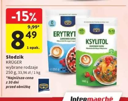Słodzik Ksylitol Krüger