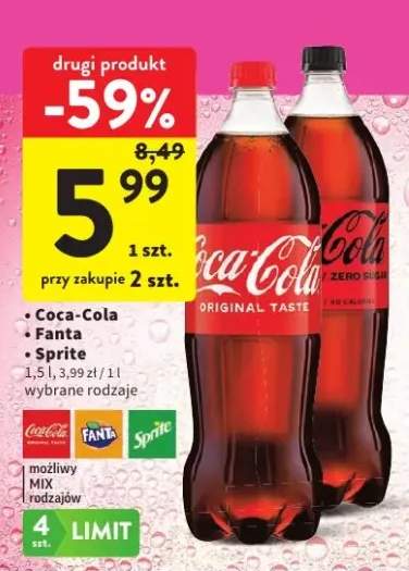 Napój gazowany Coca-Cola Original Taste +3 warianty