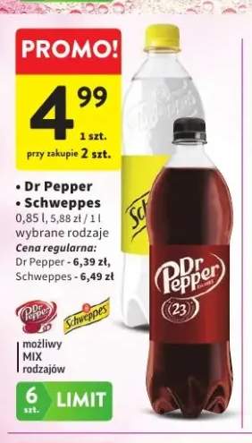 Napój gazowany Schweppes