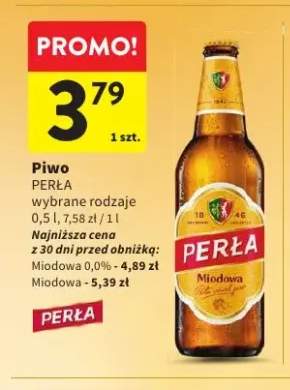Piwo Perła Miodowa +1 wariant