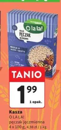 Kasza pęczak jęczmienna O la la! 4-pak