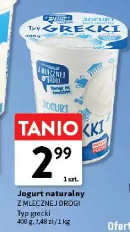 Jogurt naturalny Z Mlecznej Drogi Typ grecki