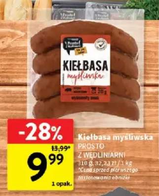 Kiełbasa myśliwska Prosto z Wędliniarni