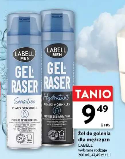 Żel do golenia dla mężczyzn Labell Men Sensitive +1 wariant