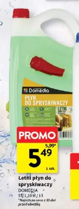 Letni płyn do spryskiwaczy Domédia