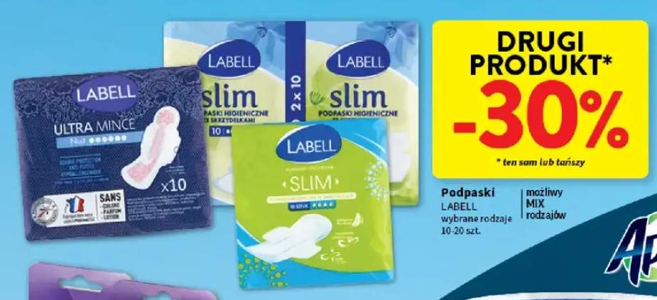 Podpaski Labell Slim ze skrzydełkami +1 wariant