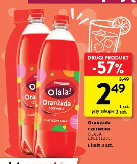 Oranżada czerwona O la la!