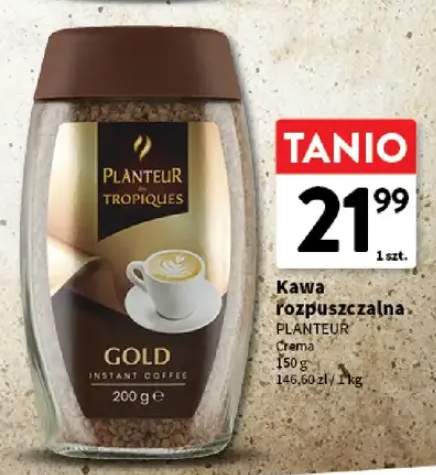 Kawa rozpuszczalna Planteur des Tropiques Crema