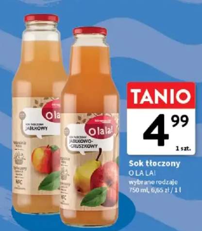 Sok tłoczony Jabłkowy O La La!
