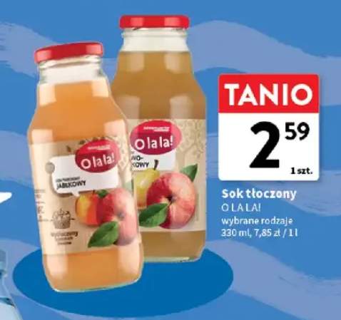 Sok tłoczony Jabłkowo-Wiśniowy O La La! +1 wariant