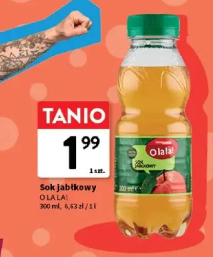 Sok jabłkowy O la la!