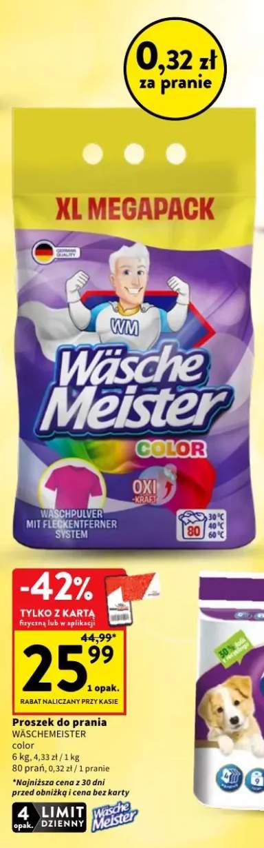 Proszek do prania WäscheMeister Color