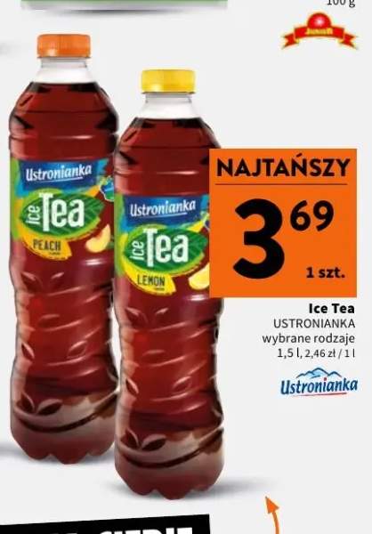 Ice Tea Ustronianka Peach +1 wariant