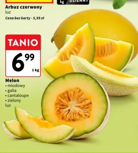 Melon miodowy luz +3 warianty