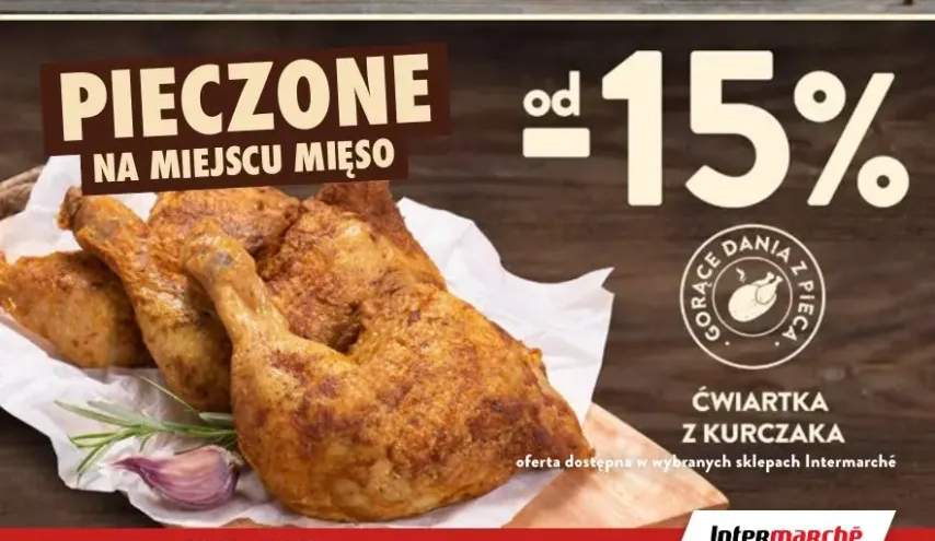 Ćwiartka z kurczaka pieczona