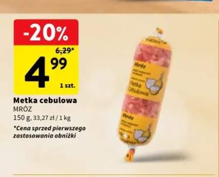 Metka cebulowa Mróz