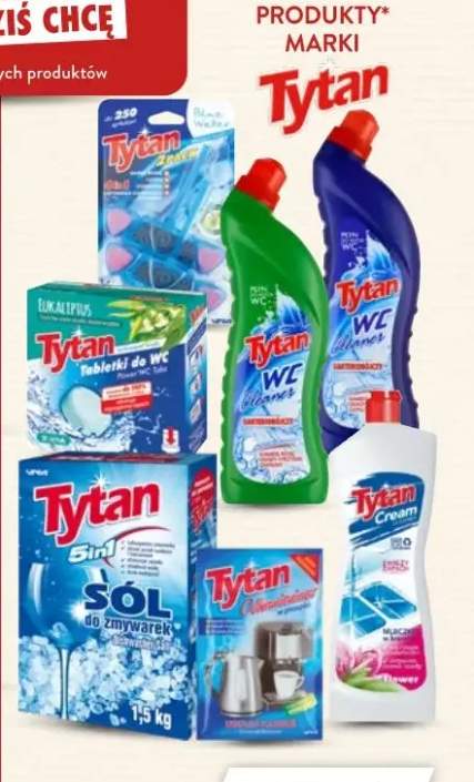 Produkty Tytan +6 wariantów