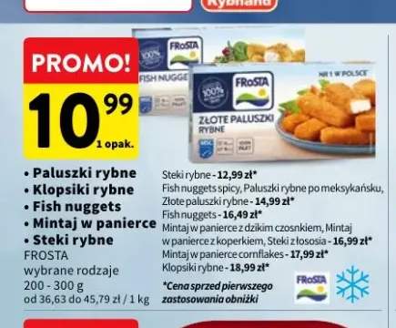 Steki rybne Frosta +3 warianty