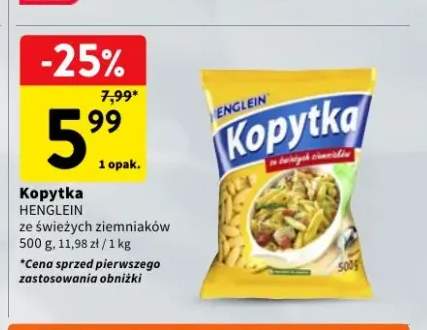 Kopytka Henglein ze świeżych ziemniaków