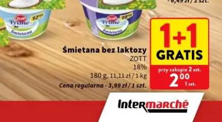 Śmietana bez laktozy Zott Primo 18%