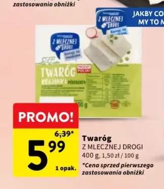 Twaróg półtłusty krajanka Z Mlecznej Drogi