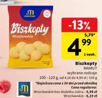 Biszkopty Wrocławskie Mamut