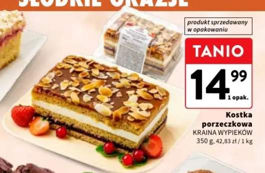 Kostka porzeczkowa KRAINA WYPIEKÓW