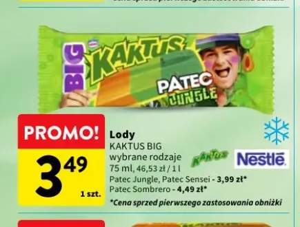 Lody Kaktus Big Patec Jungle