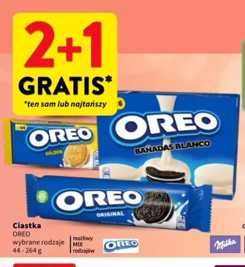 Ciastka Oreo Golden +2 warianty