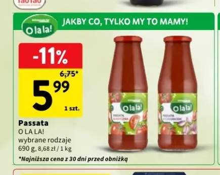 Passata z czosnkiem O la la!