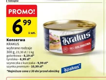 Konserwa tyrolska Krakus +2 warianty