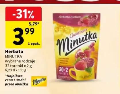 Herbata owocowa Minutka