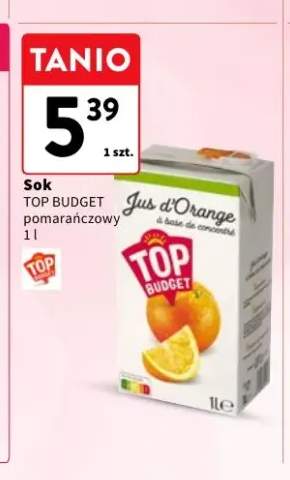 Sok pomarańczowy Top Budget