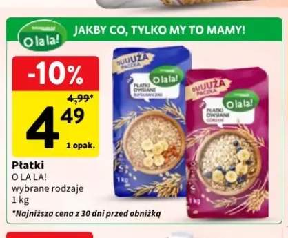 Płatki owsiane górskie O la la! +1 wariant